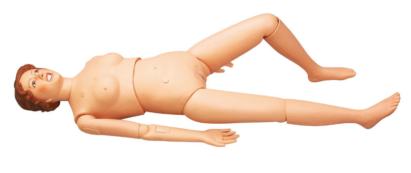 진보된 다기능 PVC 간호 인체 해부 모형 가득 차있는 몸 성인 여성 훈련 모형